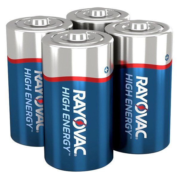 Rayovac® - High Energy™ C 1.5 V Alkaline Primary Batteries (4 Pieces)