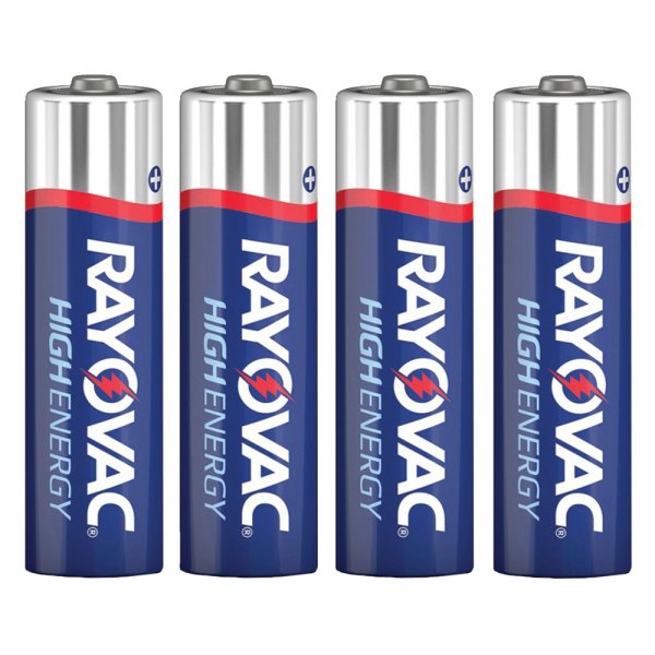 Rayovac® - High Energy™ AA 1.5 V Alkaline Primary Batteries (4 Pieces)