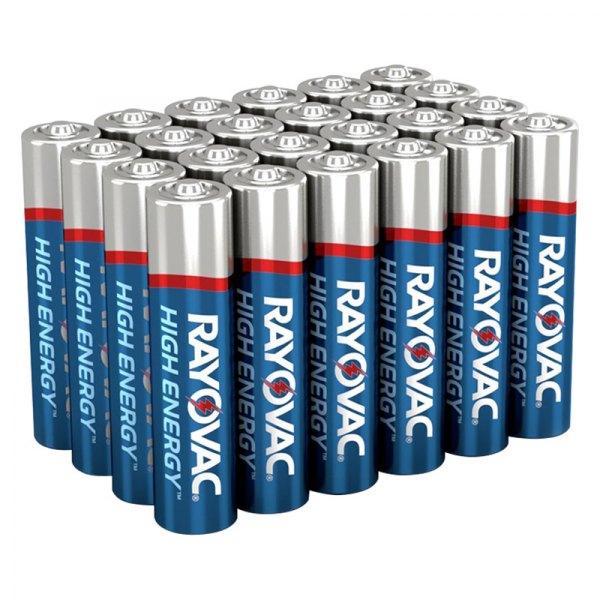 Rayovac® - High Energy™ AAA 1.5 V Alkaline Primary Batteries (24 Pieces)