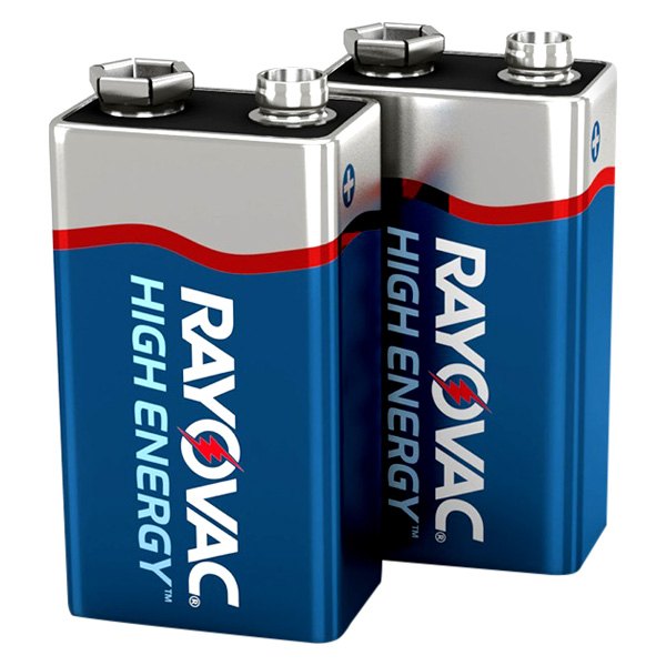 Rayovac® - 9 V Alkaline Primary Batteries (2 Pieces)
