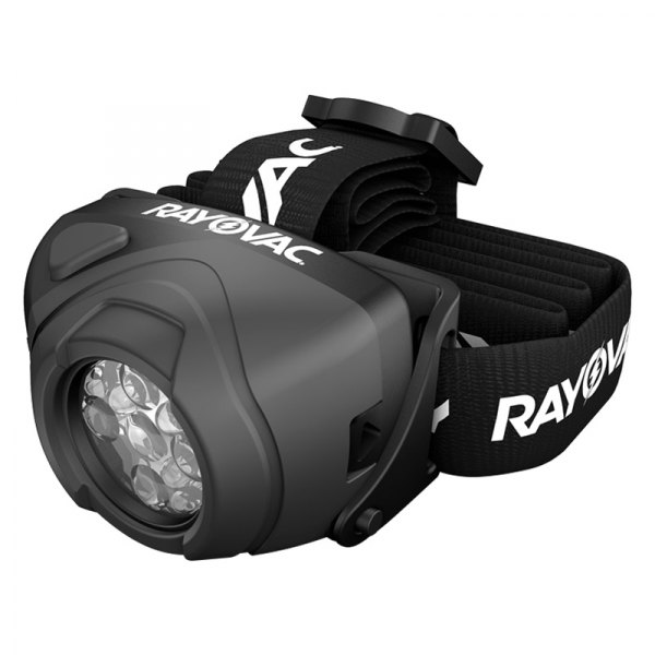 Rayovac® - Workhorse Pro™ 100 lm Virtually Indestructible Black LED Headlamp