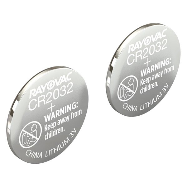Rayovac® - CR2032 3 V Lithium Card Keyless Entry Batteries (2 Pieces)