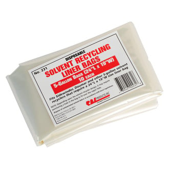 RBL® - 10 Pieces 5 gal Solvent Recycling Liner Bags