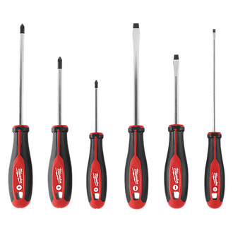 RealWheels® - 6-piece Multi Material Handle Magnetic Phillips/Slotted Mixed Screwdriver Set