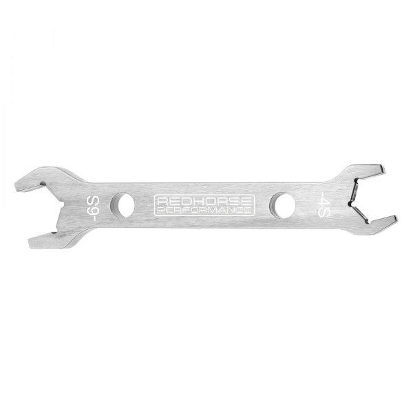 Redhorse Performance® - 5468 Series™ -4 AN x -6 AN Hex Silver Double Open End Wrench
