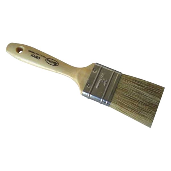 Redtree Industries® - Onyx™ 1" Flat White China Bristle Paint Brush