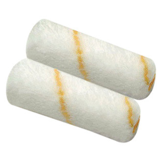 Redtree Industries® - White/Yellow Fabric Paint Roller Cover