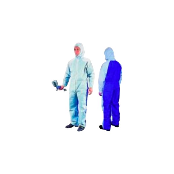 Replace® - X-Large White/Blue Nylon Paint Coverall 