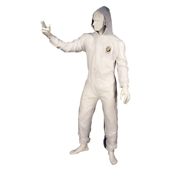 Replace® - Large White/Blue Paint Coverall