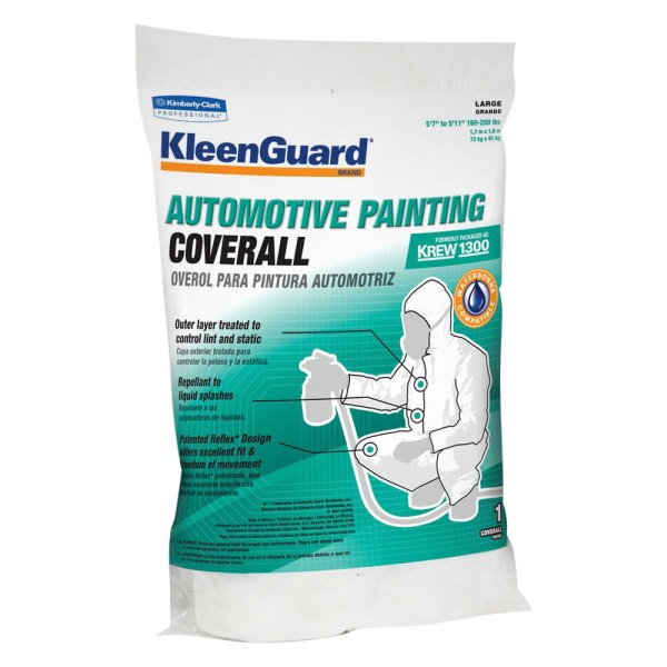 Replace® - Kleenguard™ Large White Automotive Paint Coverall