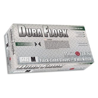 Replace® - MICROFLEX™ Dura Flock™ Powder-Free Latex Disposable Gloves