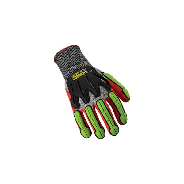 Ringers Gloves® - R-Flex™ Large Dipped Gray Nitrile Impact Resistant Gloves