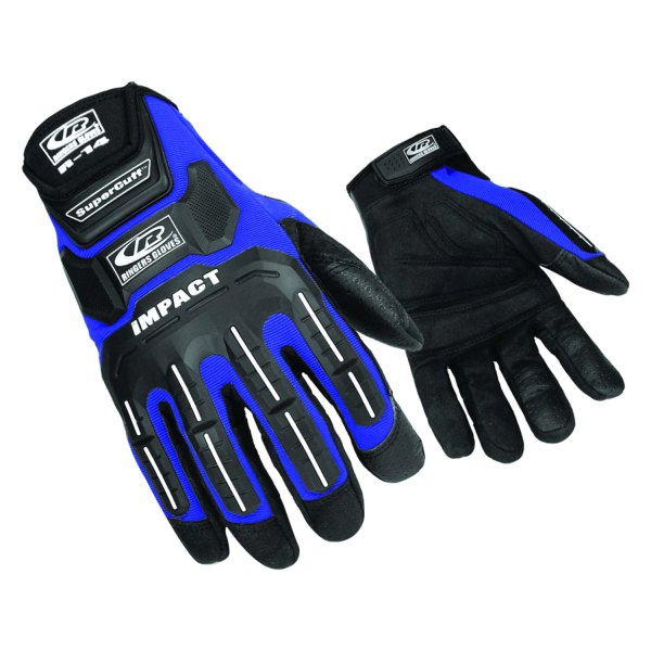 Ringers Gloves® - R-14™ X-Large Blue Synthetic Leather Impact Resistant Gloves 