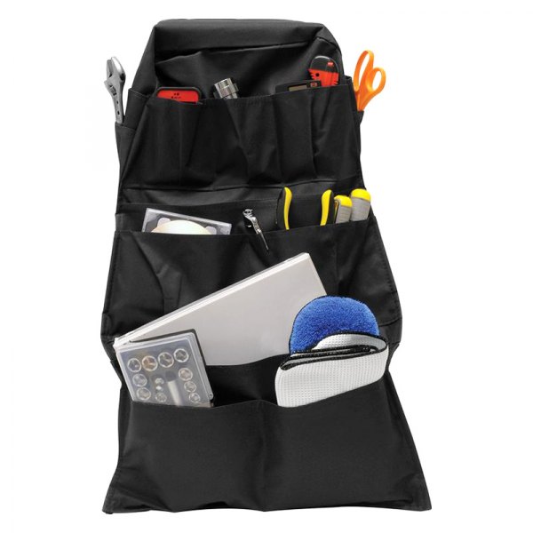 RoadPro® - Black 14-Pocket Seat-Back Tool Organizer