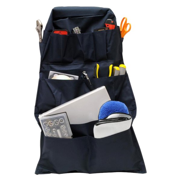RoadPro® - Blue 14-Pocket Seat-Back Tool Organizer