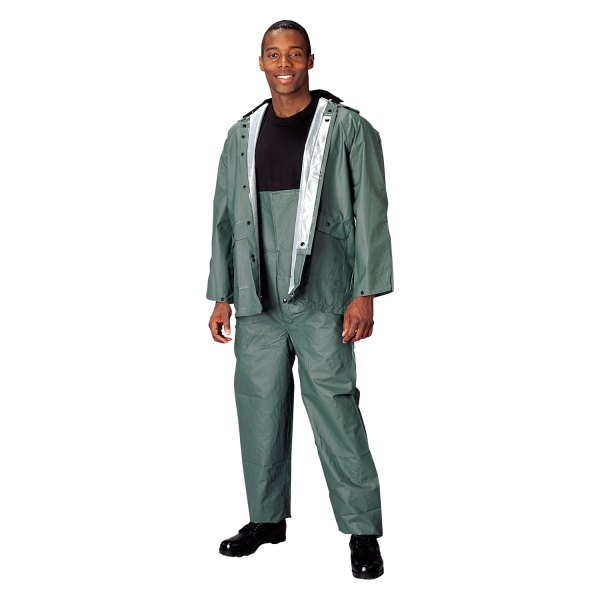 Rothco® - Medium Polyester/PVC Olive Drab Rain Suit