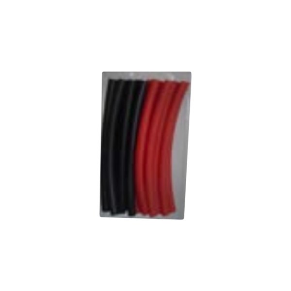 S&G Tool Aid® - 6" x 1/8" 3:1 Polyolefin Black and Red Dual Wall Heat Shrink Tubings