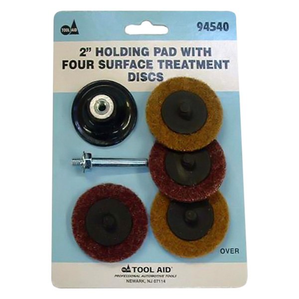 S&G Tool Aid® - 2" Medium and Coarse Quick Change Surface Conditioning Disc with Pad (5 Pieces)