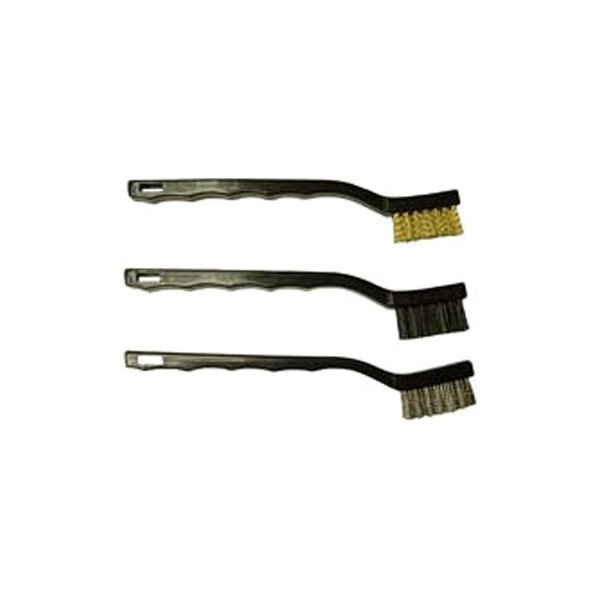S&G Tool Aid® - 3-Piece 7" Polypropylene Easy Grip Tooth Brush Set