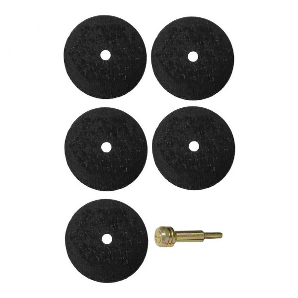 S&G Tool Aid® - 3" x 1/32" x 3/8" Aluminum Oxide Type 41 Cut-Off Wheel with Arbor (5 Pieces)