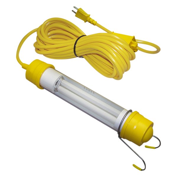 Saf-T-Lite® - Stubby™ 13 W Fluorescent Corded Trouble Work Light with In-Line Ballast and 25' 18/2 SJTO W Cord