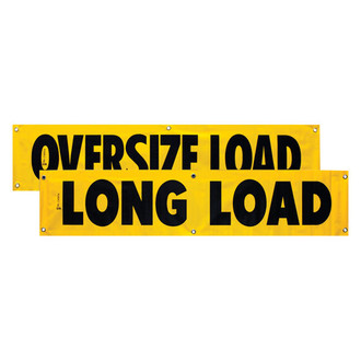 SafeTruck® AV103 - 84" x 18" Oversize/Long Load Vinyl Banner