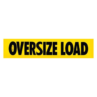 SafeTruck® - 84" x 18" Oversize Load Vinyl Banner
