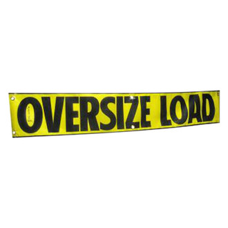 SafeTruck® - 84" x 18" Oversize Load Mesh Banner