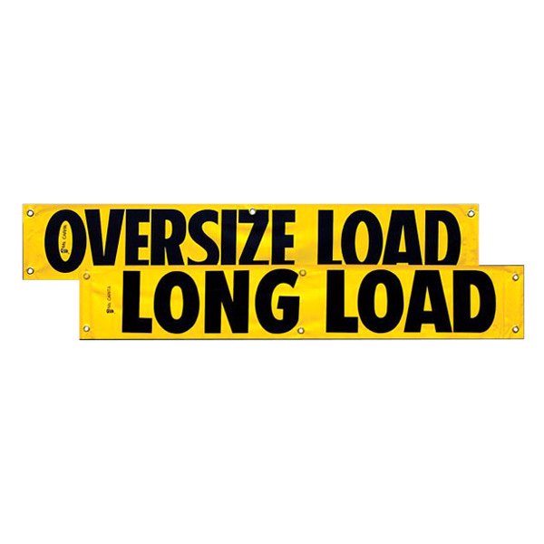 SafeTruck® - 72" x 12" Oversize/Long Load Vinyl Banner