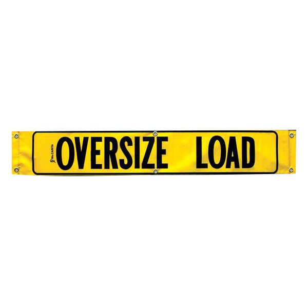 SafeTruck® - 72" x 12" Oversize Load Banner with Border