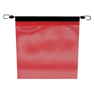Traffic Warning Flags  Control, Safety, Staff, Bungee, Grommet 