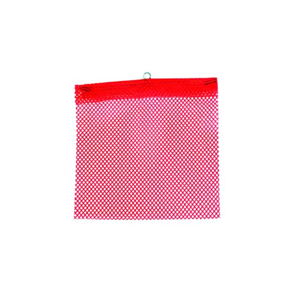 SafeTruck® - 16" x 16" Red Wire Loop Jersey Flag