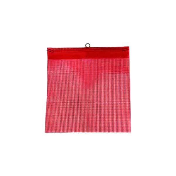 SafeTruck® - 18" x 18" Red Wire Loop Jersey Flag