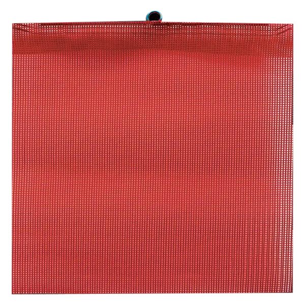 SafeTruck® - 12" x 12" Red Wire Loop Mesh Flag