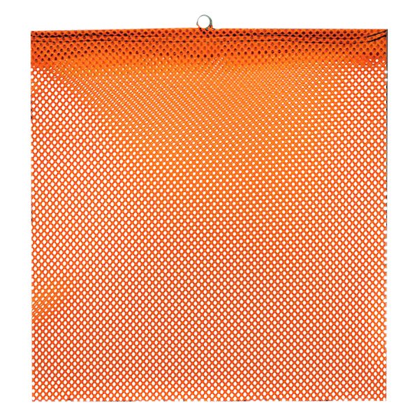 SafeTruck® - 12" x 12" Orange Fluorescent Wire Loop Jersey Flag