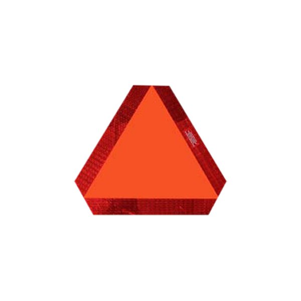 SafeTruck® - 14" Metal Slow-Moving Vehicle Safety Emblem