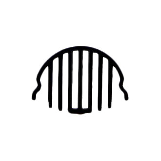 SAS Safety® - Replacement Grill for Low Maintenance FullFace Respirator
