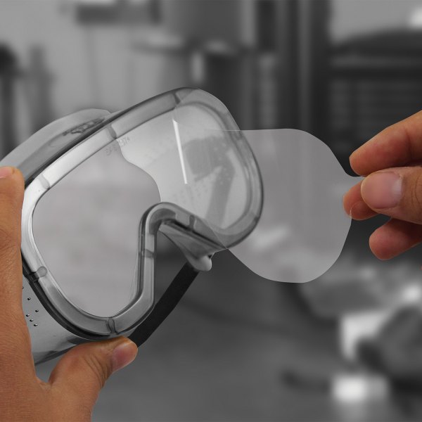 SAS Safety® - Peel-Off Clear Replacement Lenses for Overspray Safety Goggles