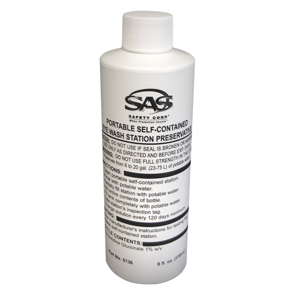SAS Safety® 5136 Preservative Additive for 5135 Eyewash Station