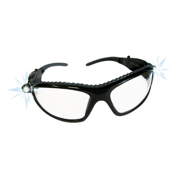 SAS Safety® - LED Inspectors™ Anti-Fog Clear Safety Glasses