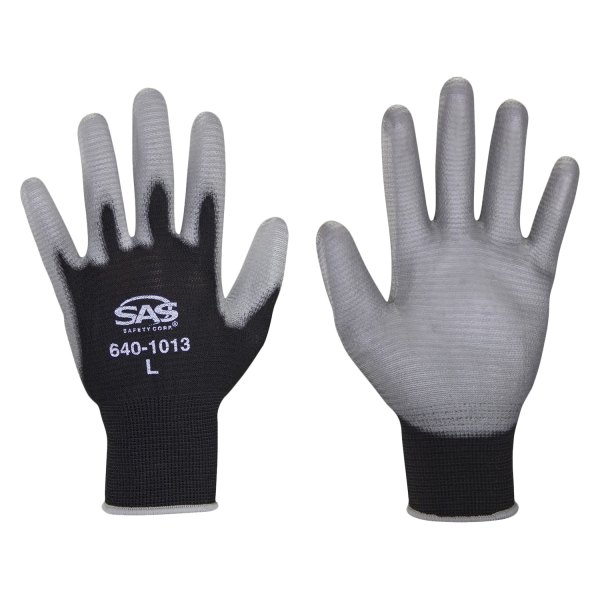 SAS Safety® - Large Coated Palm General Purpose Gloves