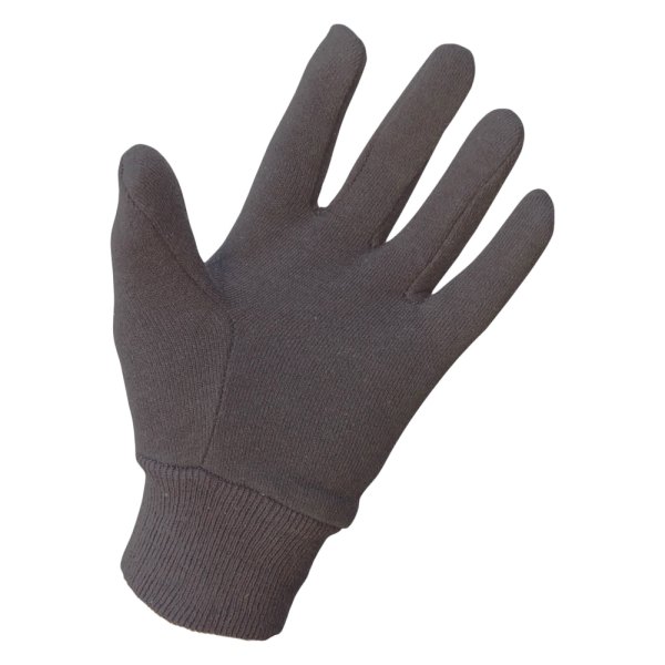 SAS Safety® - One Size Fits All Brown Jersey Cotton General Purpose Gloves