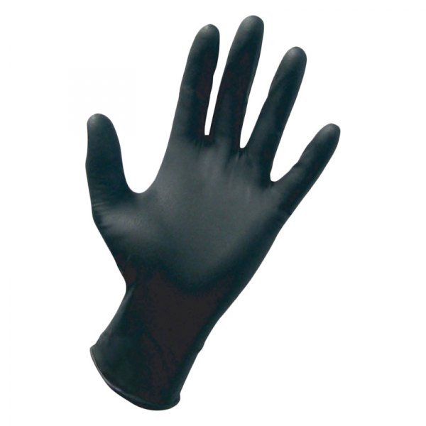 SAS Safety® - Raven™ Small Powder-Free Black Latex Disposable Gloves