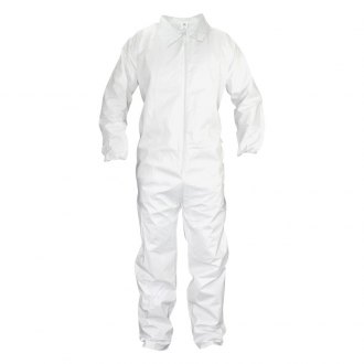Protective Disposable Overall Boiler Paper Suit Coveralls Protection 5Pcs