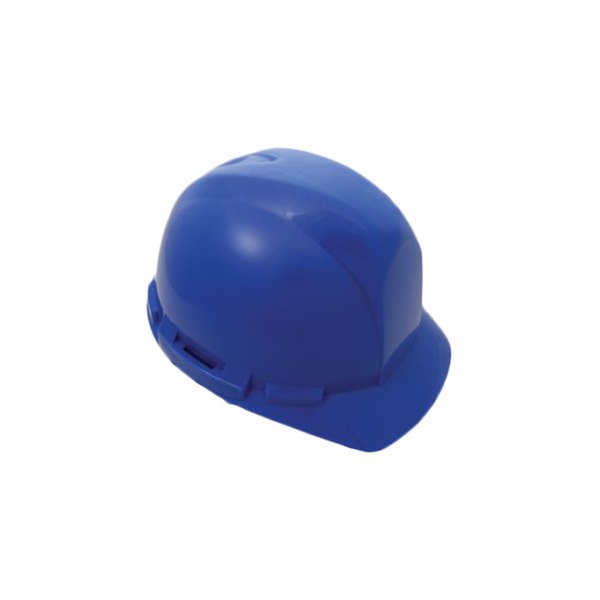 SAS Safety® - PVC Blue Cap Style Hard Hat with 6 Point Ratchet Suspension