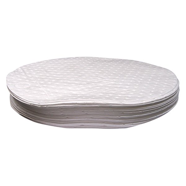 SAS Safety® - White Drum-Top Absorbent Pads (25 Pieces)