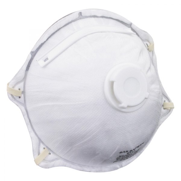 SAS Safety® - N95 One Size Fits All Particulate Respirators with Valve with Valve