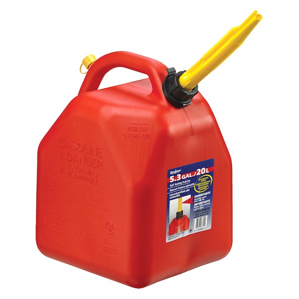 Scepter® - 5.3 gal Red Plastic Original Gas Can
