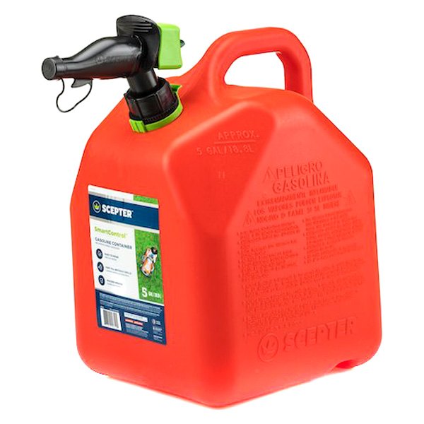 Scepter® - SmartControl™ 5 gal Red Plastic Gas Jerry Can