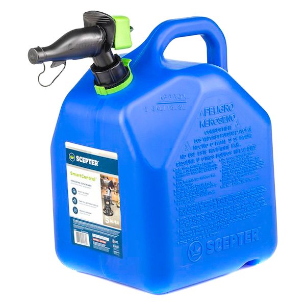 Scepter® - SmartControl™ 5 gal Blue Plastic Kerosene Jerry Can
